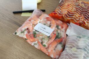 Mise sous vide et congélation