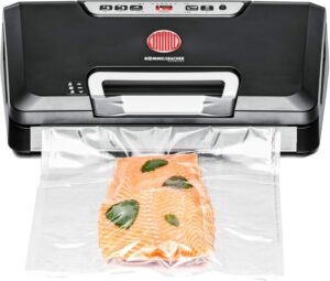 Machine sous vide à aspiration externe avec rouleau intégré Rommelsbacher VAC 485 TOP