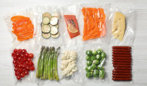sachet sous vide alimentaire