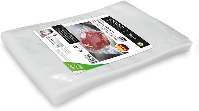 CASO sachets lisses à bords scellés