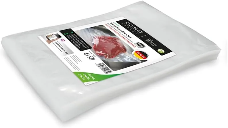 CASO Sachet sous vide lisse à bords scellés 20x30cm