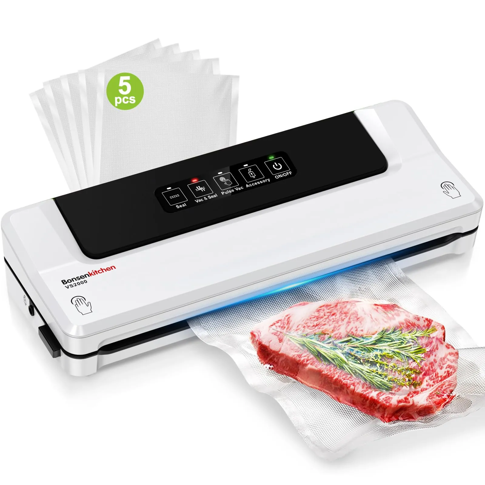 Bonsenkitchen VS2000, Machine Sous Vide Alimentaire