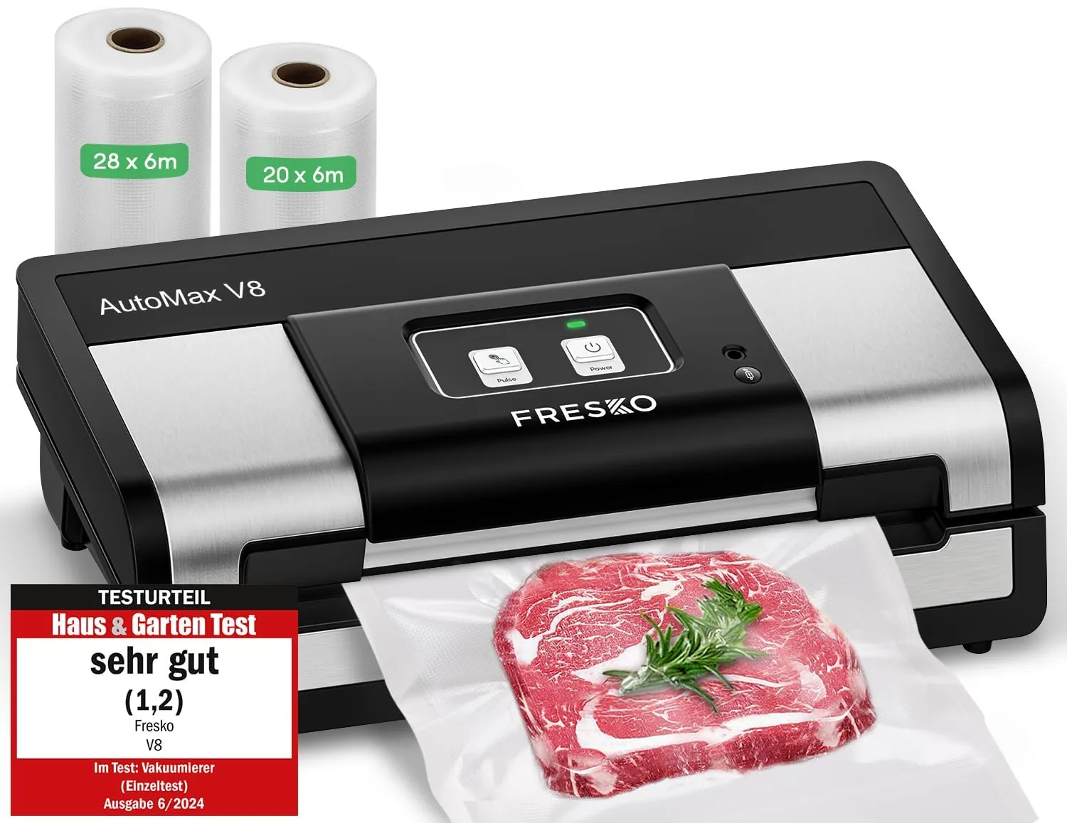 FRESKO V8-Automax, Machine Sous Vide Automatique