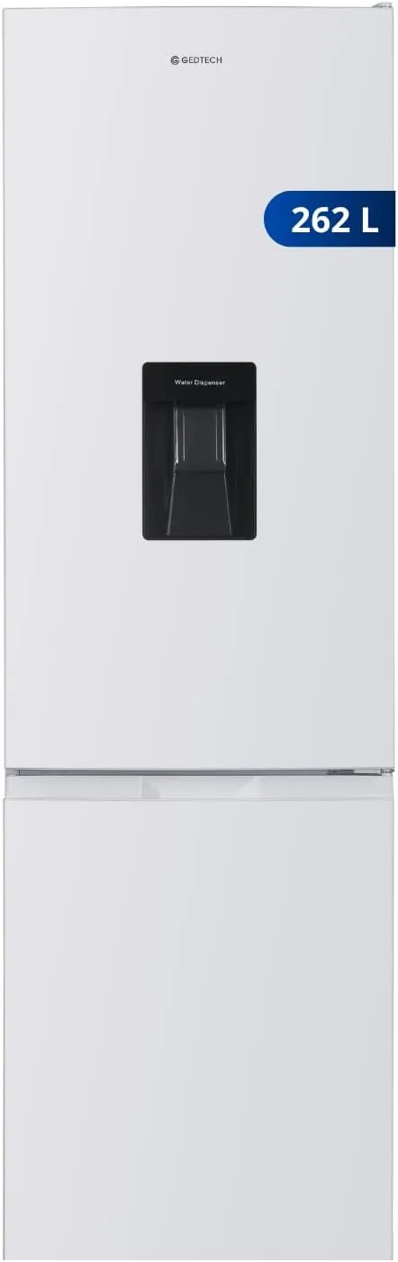 GEDTECH GCB262WH, Réfrigérateur Combiné 262L