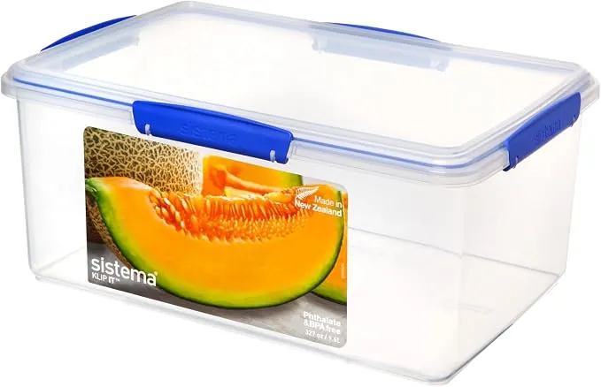 Sistema KLIP IT Boîte de Conservation Alimentaire Rectangulaire, 9,67 L