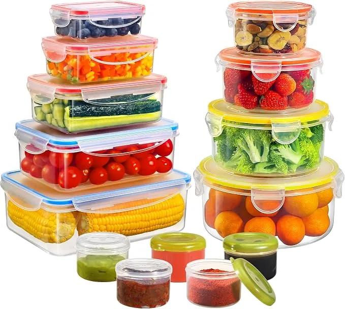 YASHE Boîte Conservation Alimentaire 28 Pièces
